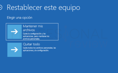 Cómo restaurar tu Windows sin pérdida de datos